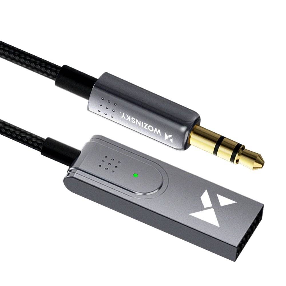 Wozinsky WTODB Bluetooth 5.3 Audioadapter / AUX-Audioempfänger-0