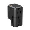 Choetech PD6038 20W Reiseladegerät, USB-C & USB-A, mit USA/EU/UK/AU-Steckeradaptern