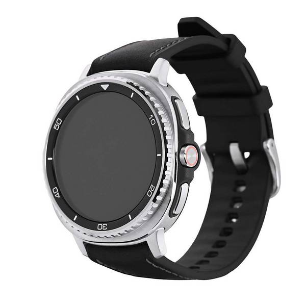 Galaxy Watch8 Classic - 46 mm - intelligente Uhr mit Hybridband - Hybrid-Eco-Led