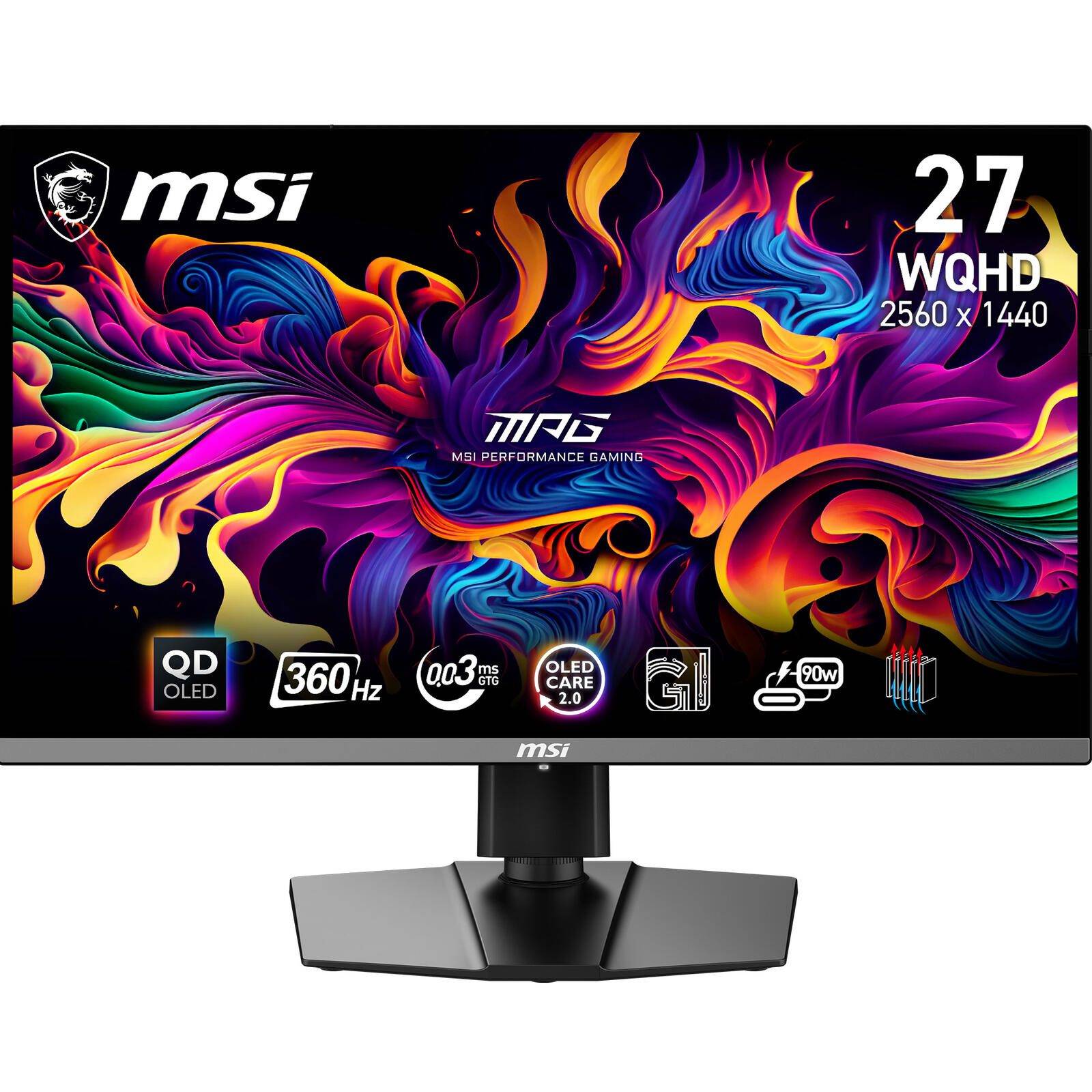 MSI MPG 271QRXDE QD-OLED - OLED-Monitor - Gaming - 67.3 cm (26.5")-0