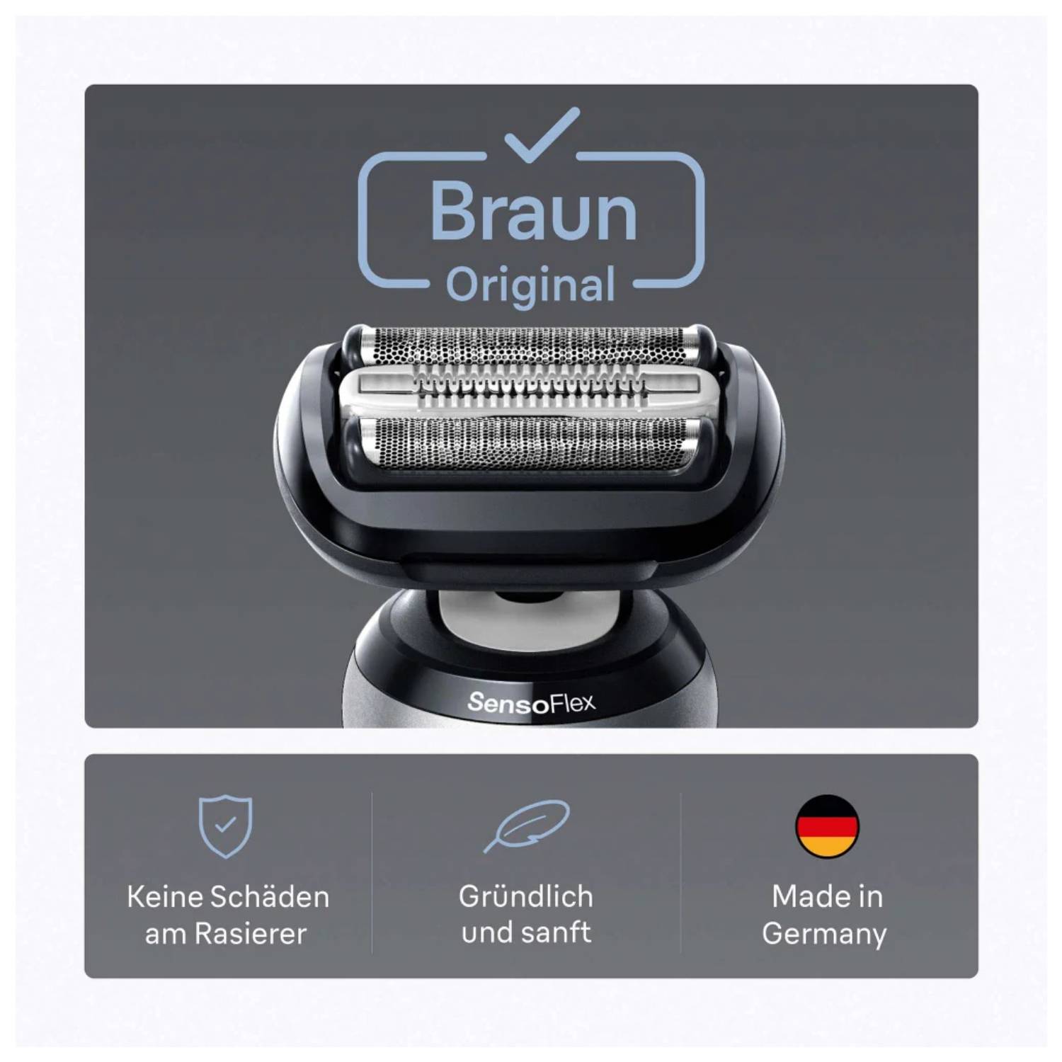BRAUN - Scherkopf Rasierer-Zubehör Kombipack 64B-0