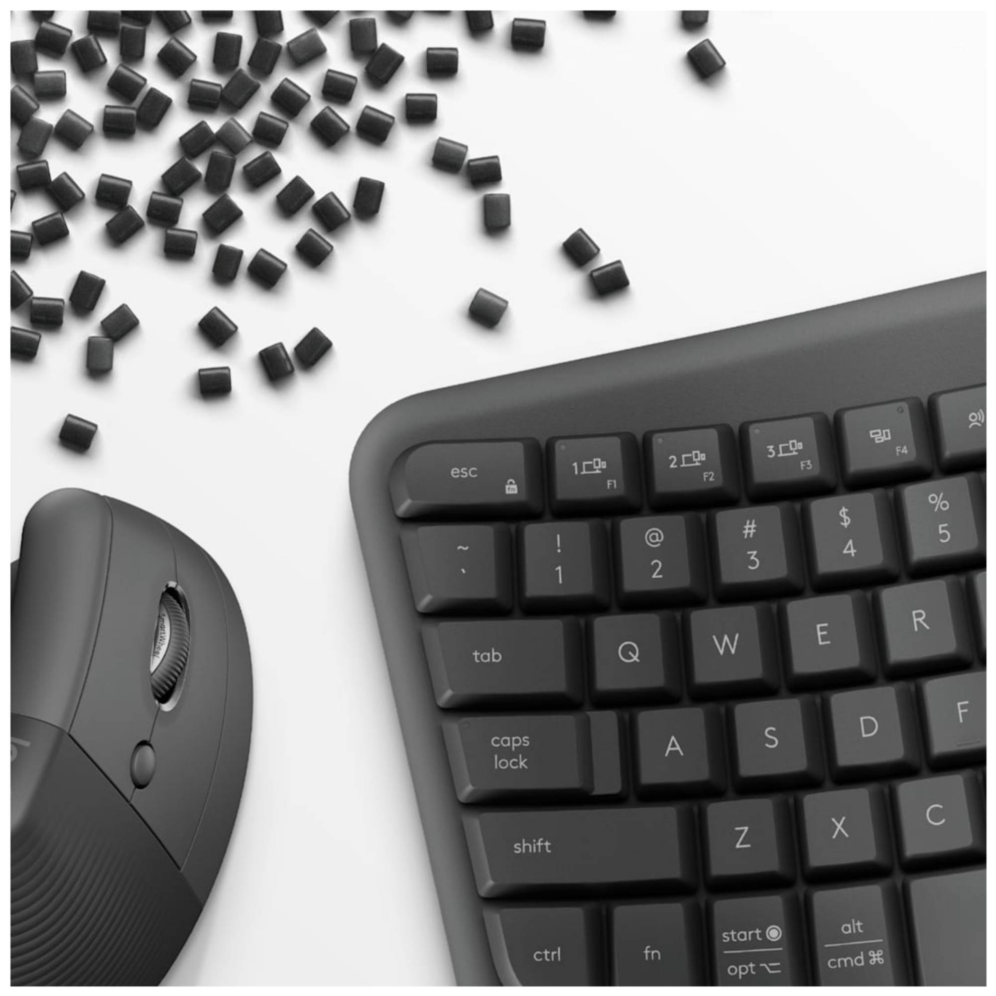 Logitech Wave Keys and Lift Combo - Tastatur-und-Maus-Set-1