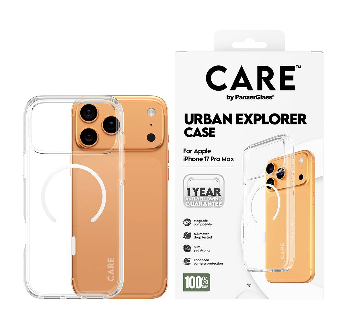 PanzerGlass CARE by Case Transp. Urban Expl wh MagSafe iP 17 P m-1
