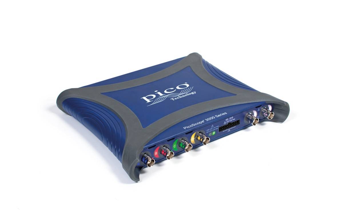 Pico Technology 3418E MSO | USB Oszilloskop MSO, 4 Kanal, 500 MHz, bis zu 5 GS/s, 2 GS Speicher, bis zu 14 bit,-1