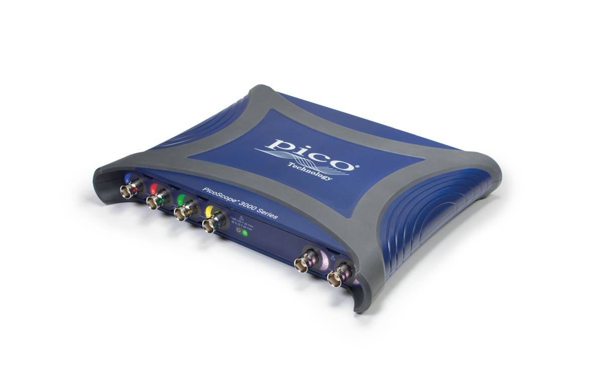 Pico Technology 3416E | USB Oszilloskop, 4 Kanal, 200 MHz, bis zu 5 GS/s, 2 GS Speicher, bis zu 14 bit, 3000E-4