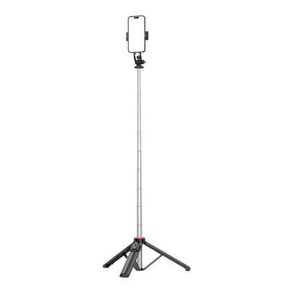 Selfie-Stick WC1Y3S Teleskopstativ 1,3 m Telefonhalter – Schwarz