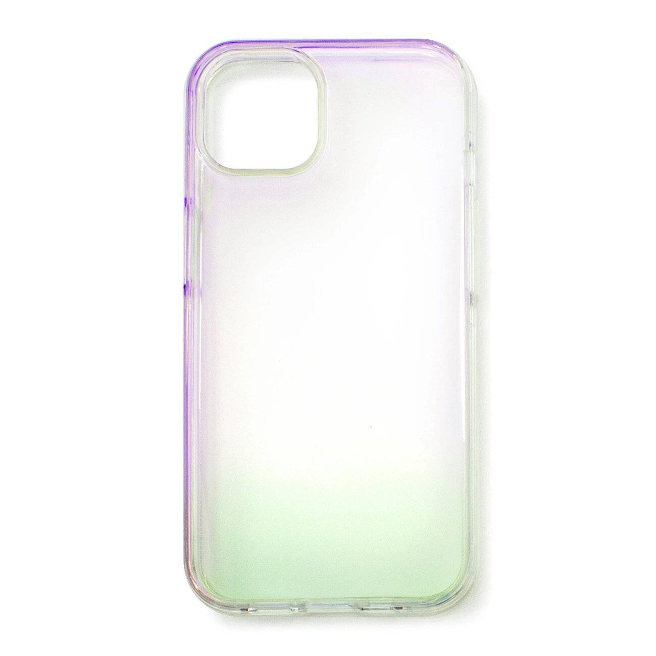 Aurora Case Hülle iPhone 13 Gel Neon Cover lila-0