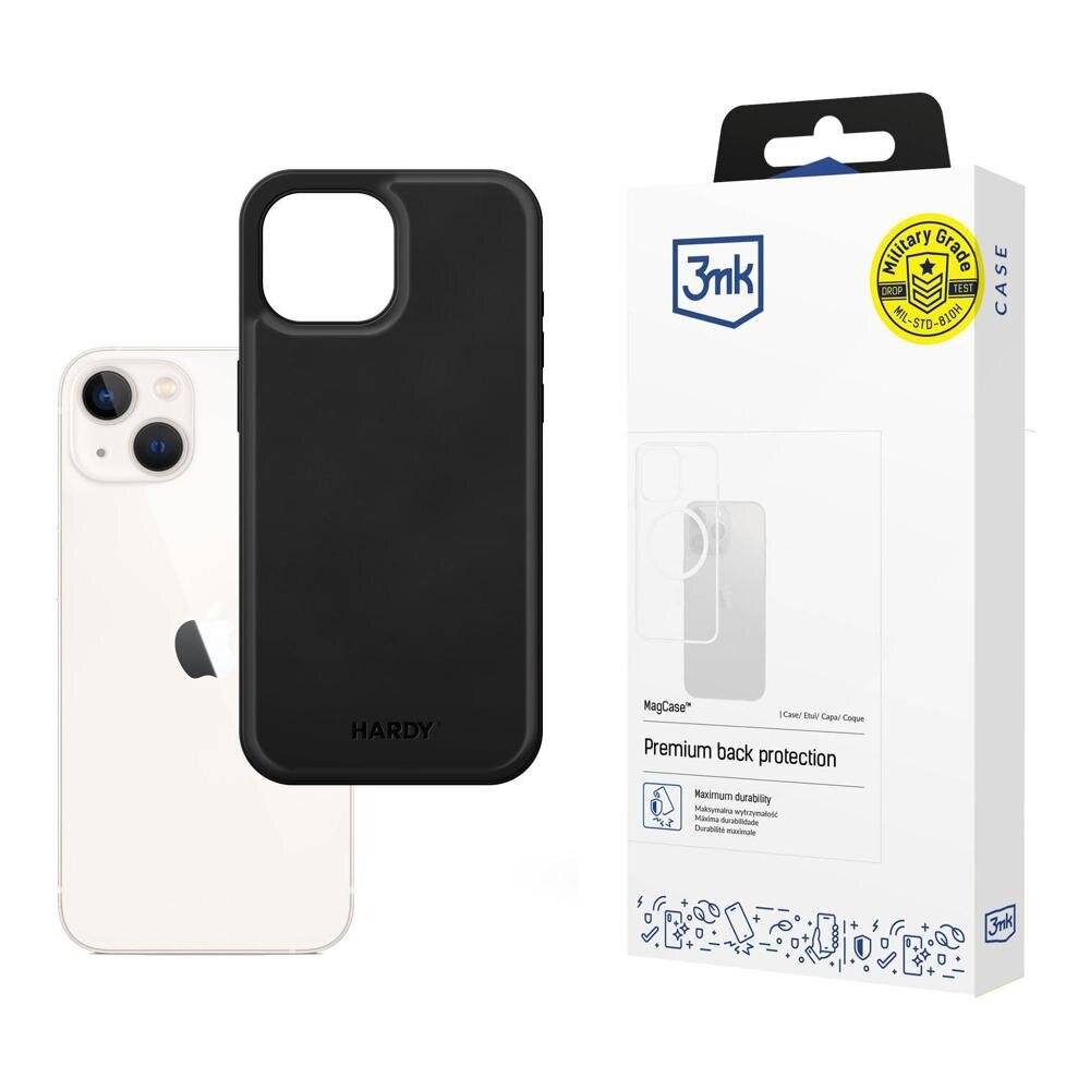 3mk Hardy Apple Silky Leather MagCase iPhone 13 - Schwarz-1