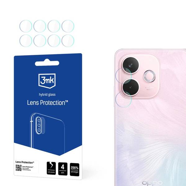 3mk Linsenschutz Hybridglas Kameraobjektiv Oppo A5 Pro 5G