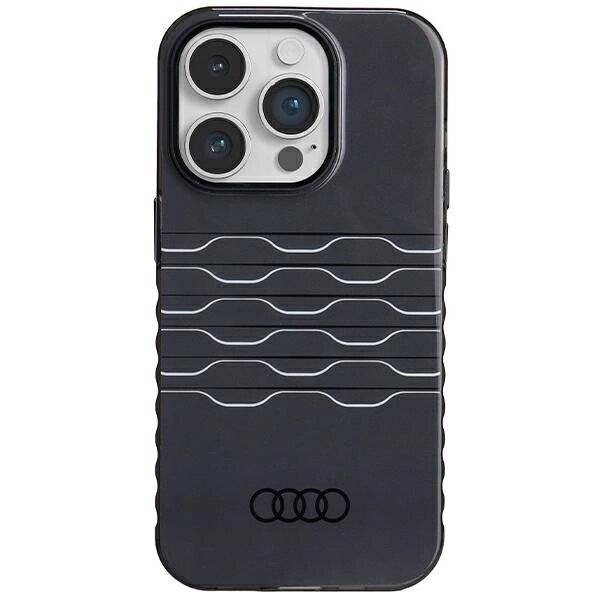 Audi IML MagSafe Hülle iPhone 14 Pro - Schwarz