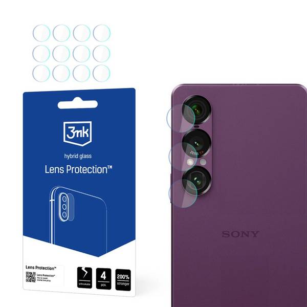 3mk Objektivschutz Hybridglas Kameraobjektiv Sony Xperia 1 VII