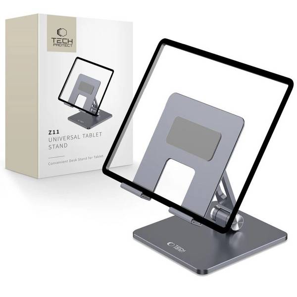 Tech-Protect Z11 Ständer, universell Tablets bis 13 Zoll – Grau