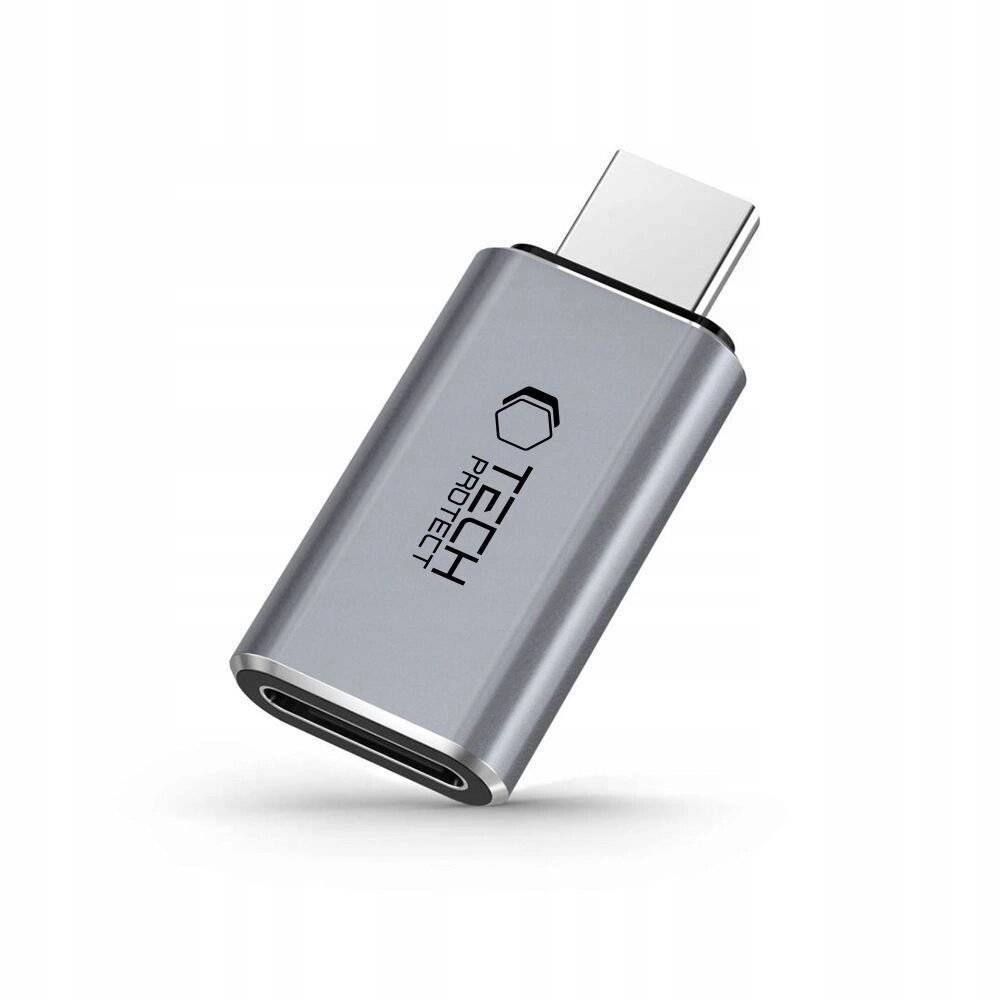 Tech-Protect UltraBoost USB-C männlich / Lightning weiblich Adapter – grau-0