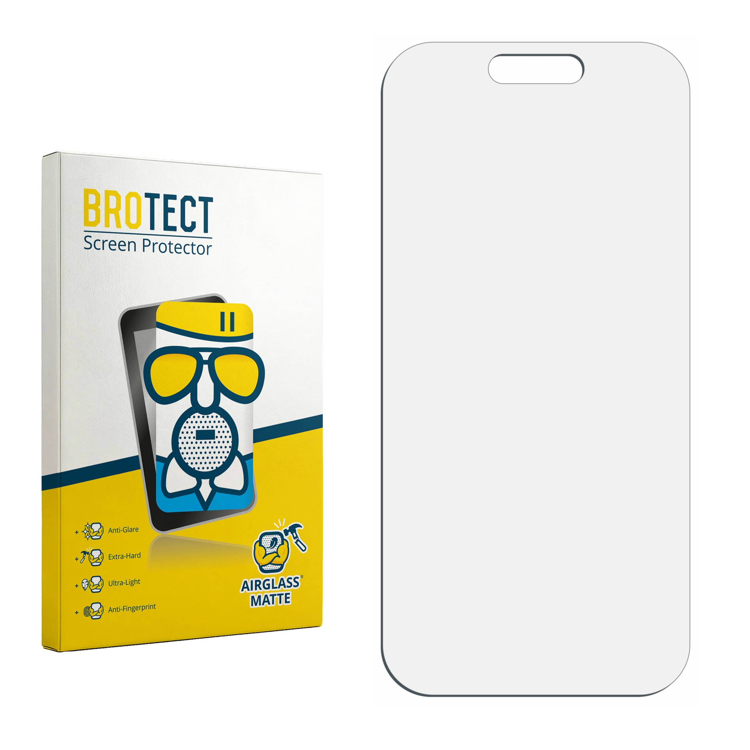 BROTECT Entspiegelungs Schutzglas für Apple iPhone 17 Pro Schutzfolie Panzer Folie Glas Display Schutz matt-4