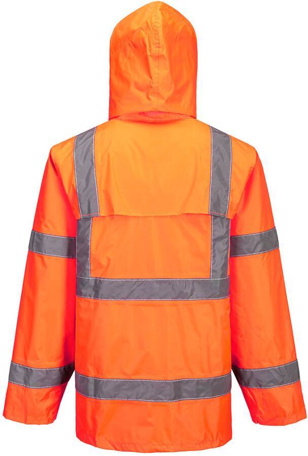 Warnschutz-Regenjacke H440 H440ORRS Größe S Farbe warnorange-1