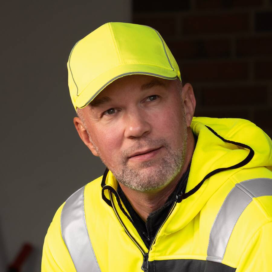 UV-Cap mit Nackenschutz 73797310 Größe Uni Farbe warnorange-1