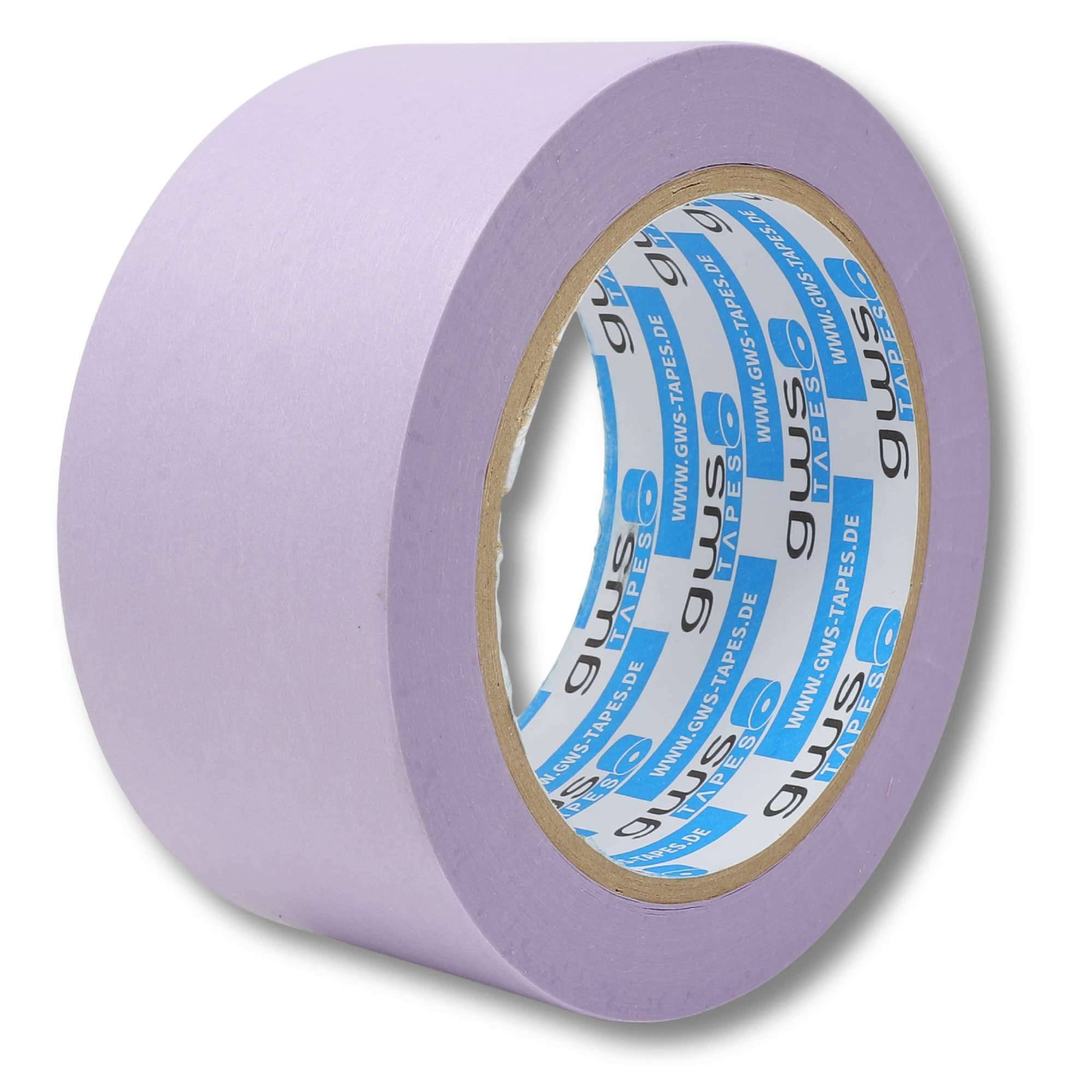 gws Washi-Abdeckband LILA PREMIUM – Für Raufaser & sensible Oberflächen 50 m : 50 mm-0