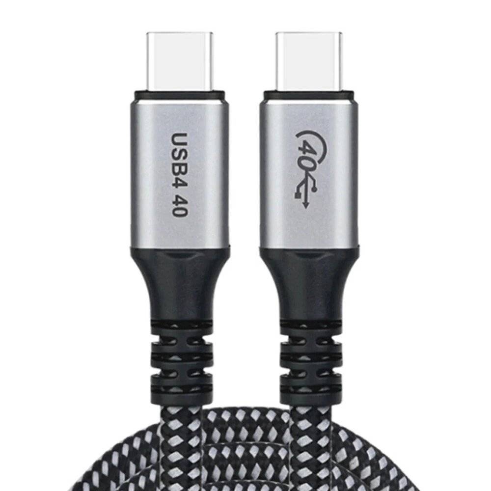 Choetech USB-C auf USB-C Kabel, 240W Power Delivery, 8K 60Hz, 1.2m, Schwarz