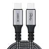 Choetech USB-C auf USB-C Kabel, 240W Power Delivery, 8K 60Hz, 1.2m, Schwarz