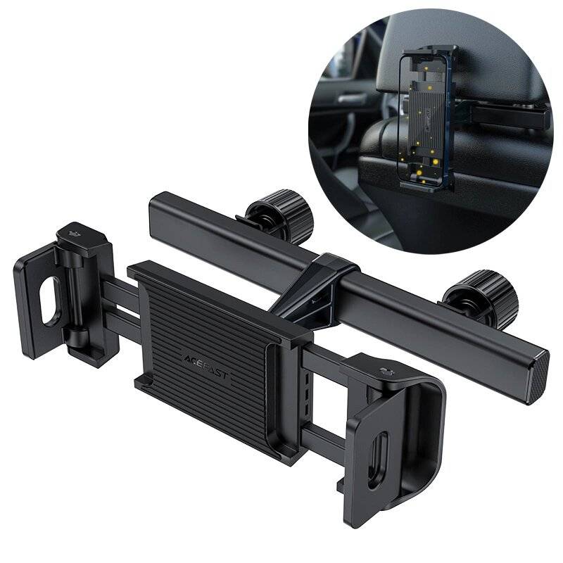 Acefast Autokopfstützenhalterung Handy Tablet 135-230mm Breite schwarz D8-0