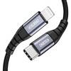 Choetech USB-C auf Lightning Kabel, MFi-zertifiziert, 480 Mbit/s, 3A, 2 m, Schwarz