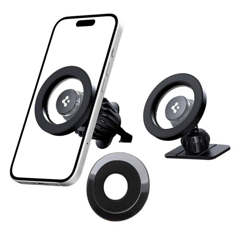 Spigen MFT13 MagSafe Autohalterung Cockpit Lüftung - Schwarz-0