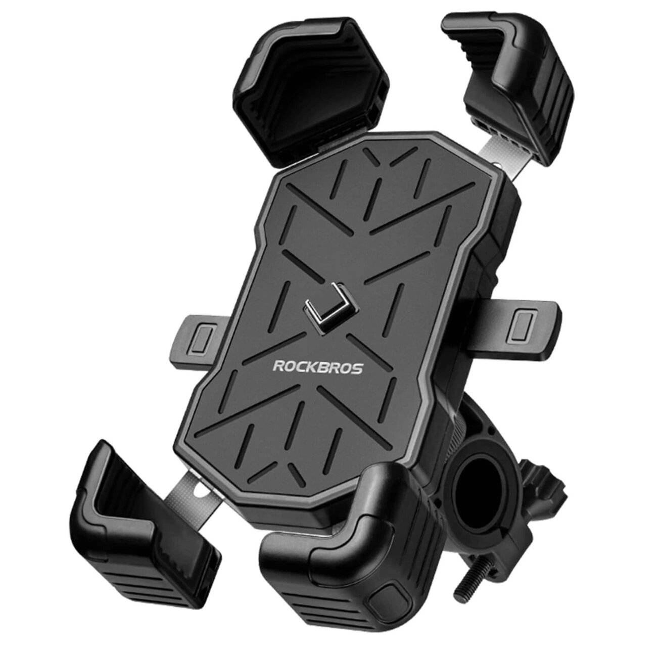Rockbros 25210030001 Telefonhalter Lenkerfahrrad – Schwarz-0