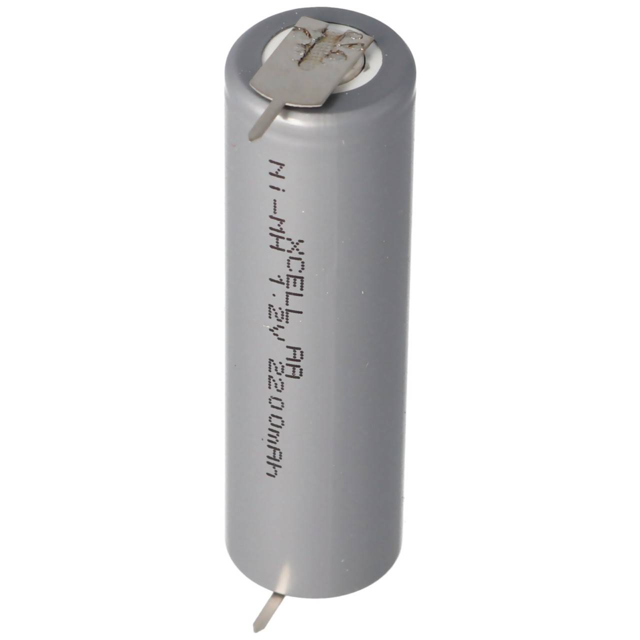 AccuCell HHR2200 Mignon AA Zelle mit 1-er Print 2200mAh-0
