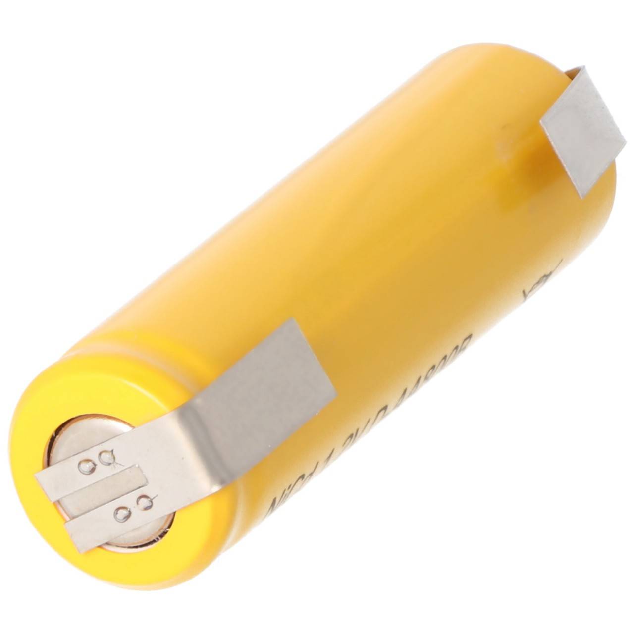 Flat Top NiCd Akku Mignon 1,2V 800mAh AA mit Lötfahnen in U-Form-2