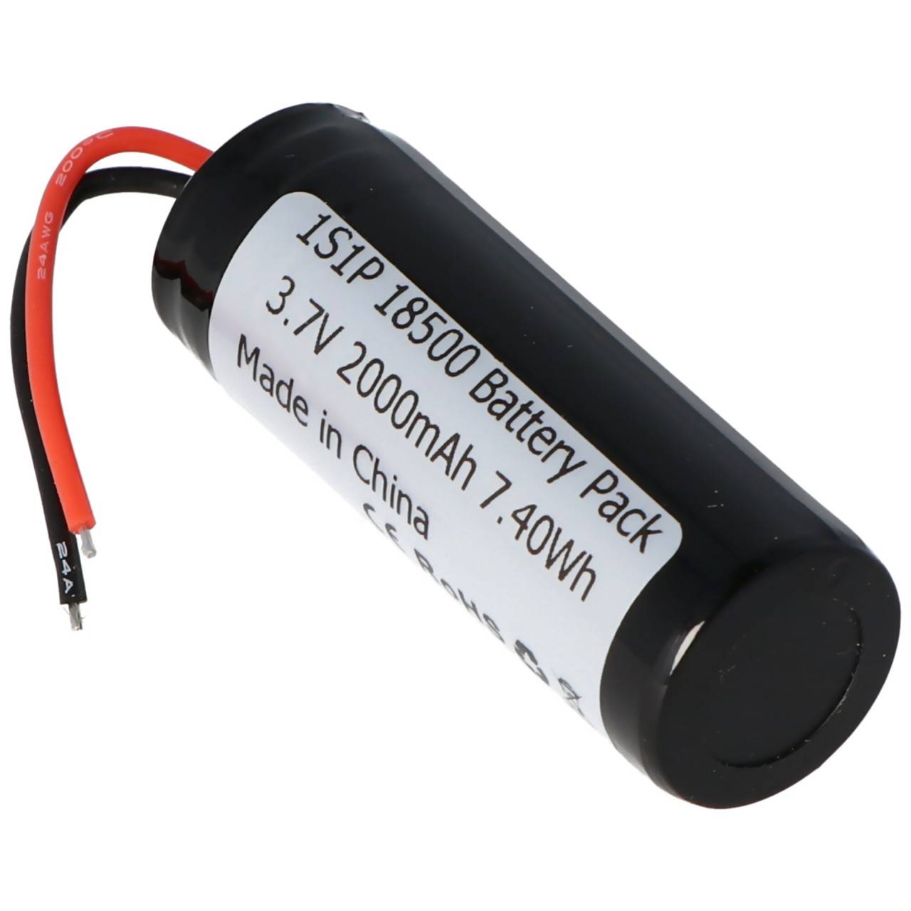 Keeppower 1S1P 18500 2000mAh 3,6V - 3,7V Li-Ion-Akku mit BMS-Schutz-4