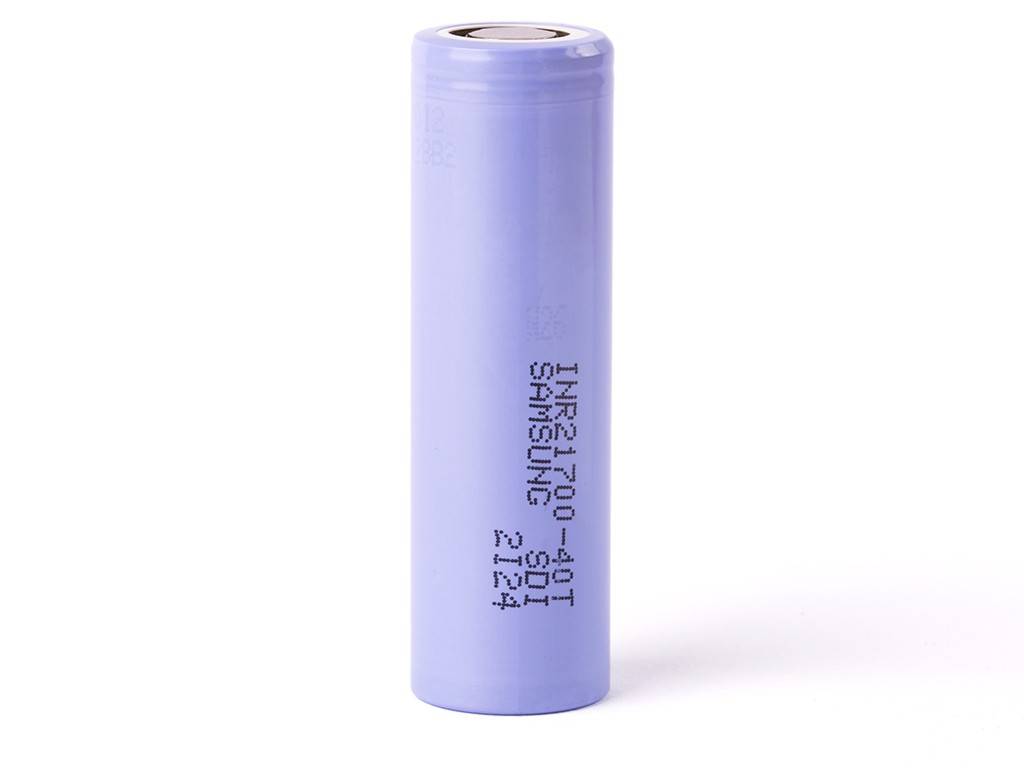 Samsung INR21700-40T 4000mAh Li-Ion-Akku, 3,6V - 3,7V min. 3900mAh typ. 4000mAh maximal 45A Stromabgabe (Flat Top)-2