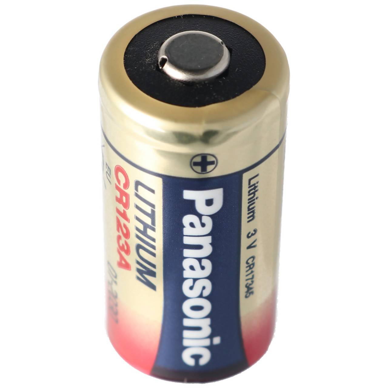 CR123A Panasonic Batterie Photo Lithium CR123-2