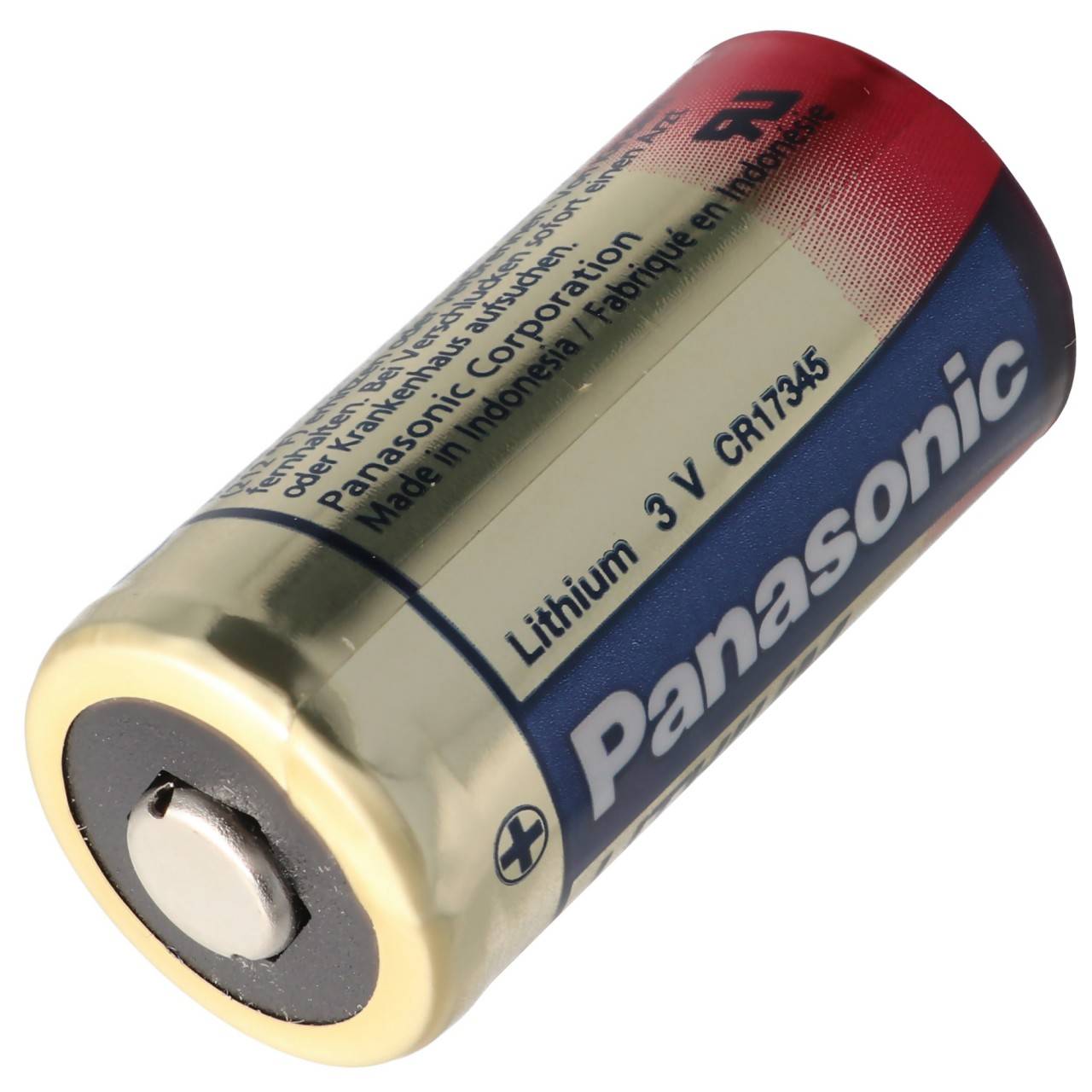 CR123A Panasonic Batterie Photo Lithium CR123-3