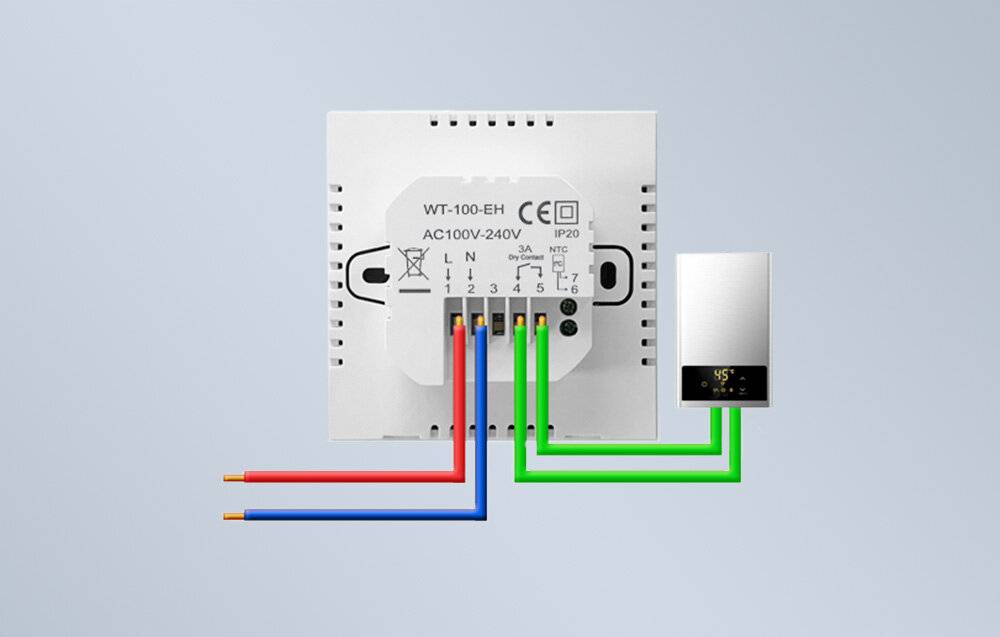Avatto ZWT100 3A ZigBee TUYA smart DHW boiler thermostat.-4