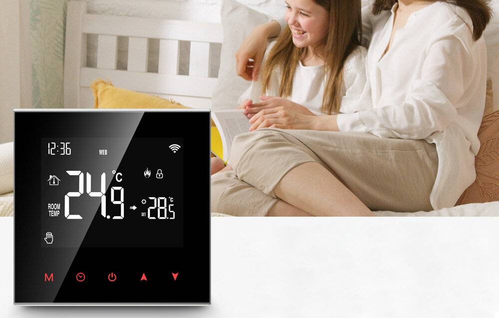 Preisbild für Avatto ZWT100 3A ZigBee TUYA smart DHW boiler thermostat.