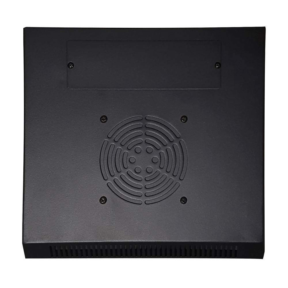 Danicom - 4 HE, 10” Serverschrank, mit Glastür, (BxTxH) 370x450x264mm-4