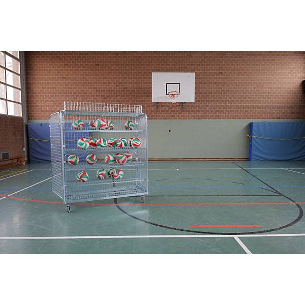 Stahlrollbehälter mit Flügeltüren 5-seitig mit Korbaufsatz. ESB Engineering System Bau GmbH 84824249-3