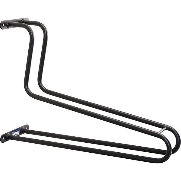 Vertikaler Wandfahrradhalter Länge 60 mm schwarz. Etablissements Mottez & Cie SA 84811949-1