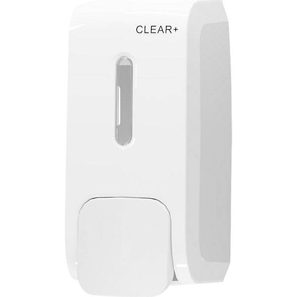 Schaumseifenspender Clear+ weiß für 500 ml. CWS Hygiene Deutschland GmbH & Co. KG 84837649-0