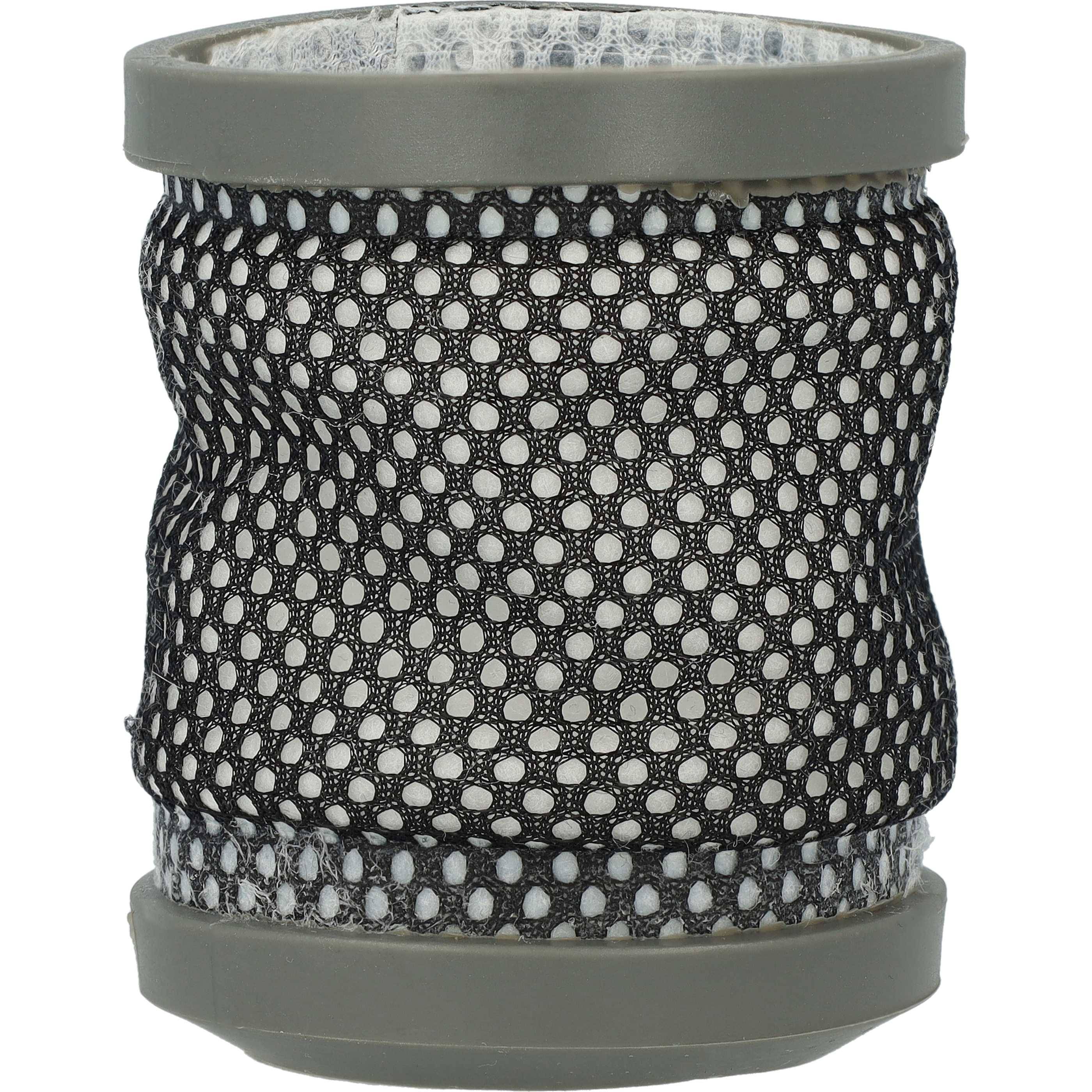 vhbw 2x Staubsaugerfilter kompatibel mit Hoover Freedom Fd22be | Fd22bc, Fd22br Staubsauger - Abluftfilter Schwarz Grau-2