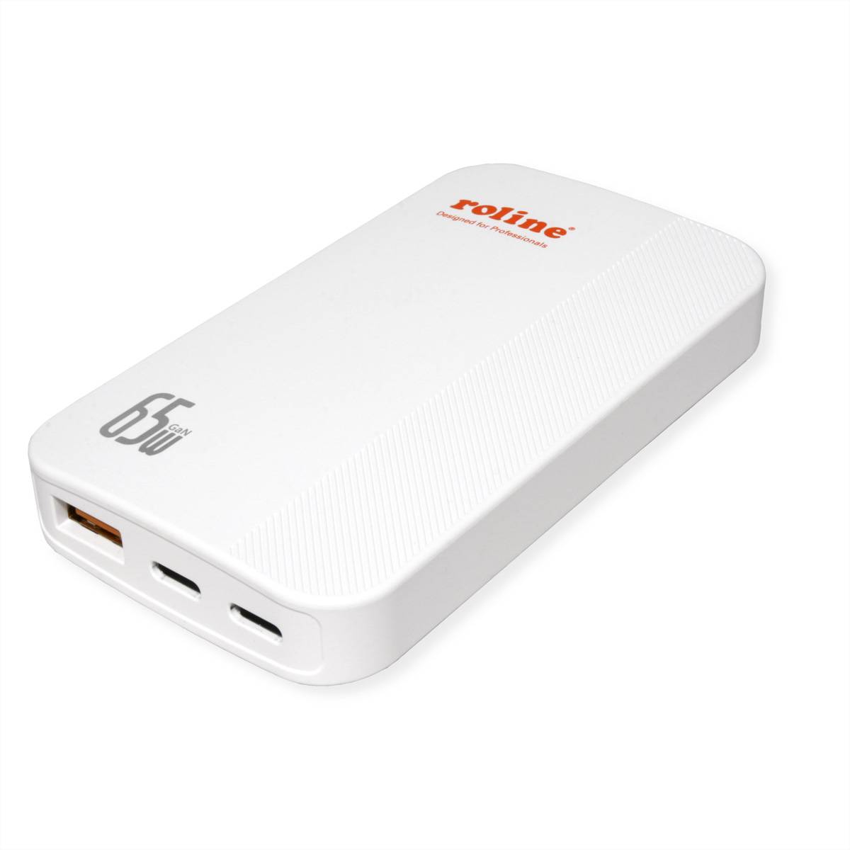 ROLINE USB Charger, schlank, mit klappbarem Euro-Stecker, 65W-3