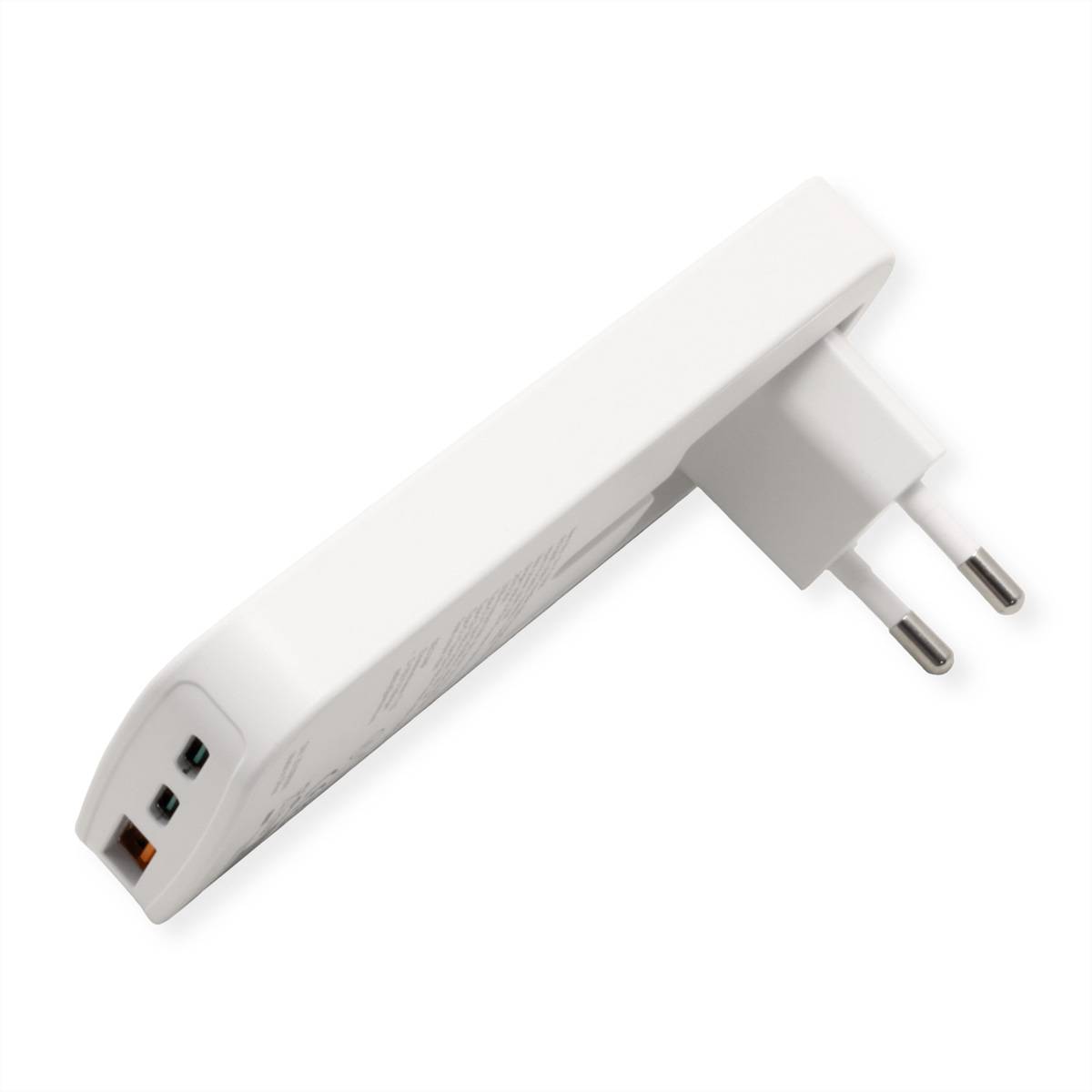 ROLINE USB Charger, schlank, mit klappbarem Euro-Stecker, 65W-4