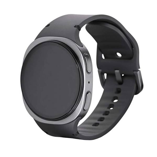 Galaxy Watch8 - 40 mm - Carbon-Schwarz - intelligente Uhr mit Sportband - Gummi