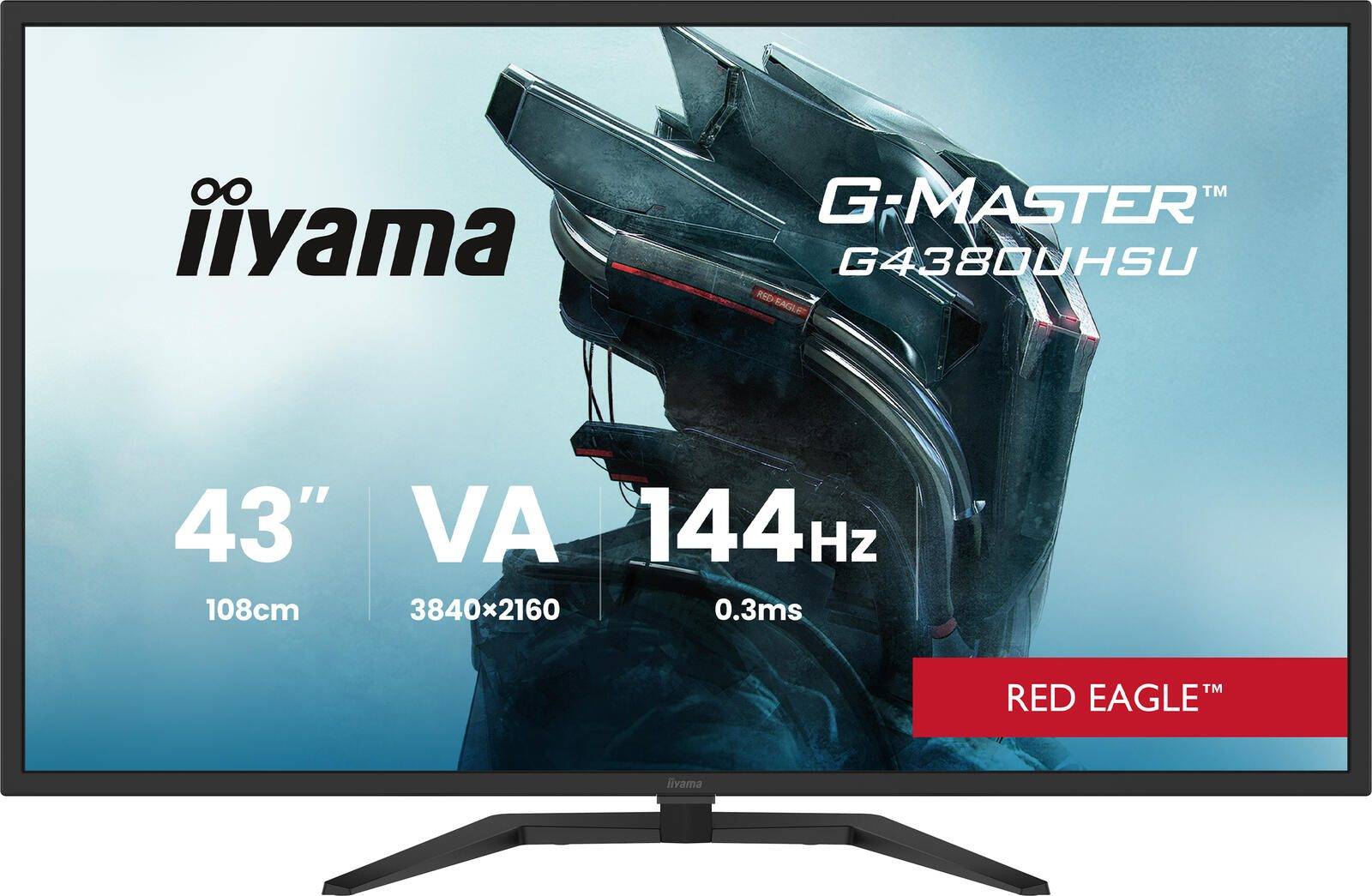 iiyama G-MASTER G4380UHSU-B2 Monitor 108 cm (42.5"") G4380UHSU-B2-0