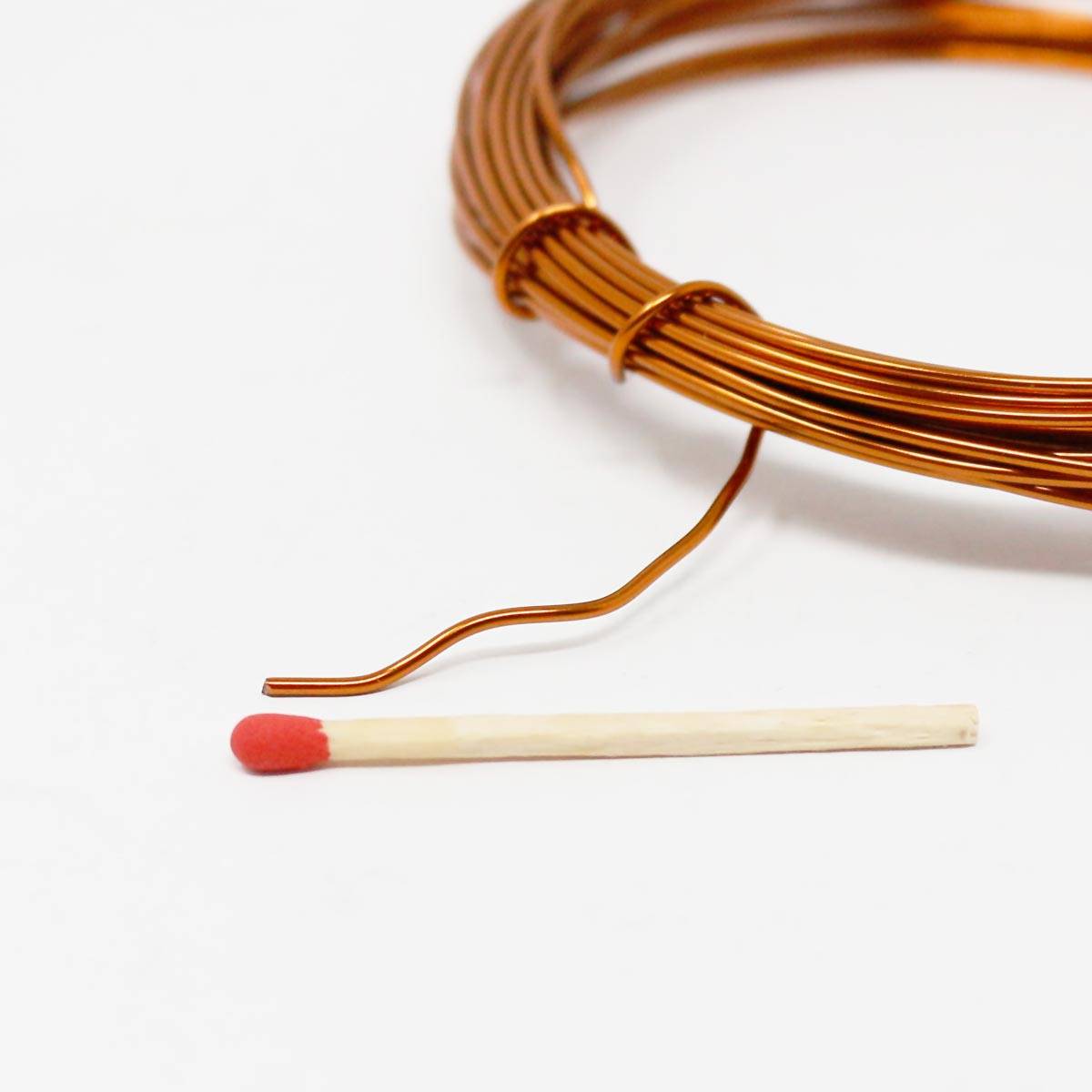 KEMO - Kupfer-Lackdraht Ø 1,0mm 6m Ring CU-Draht-3