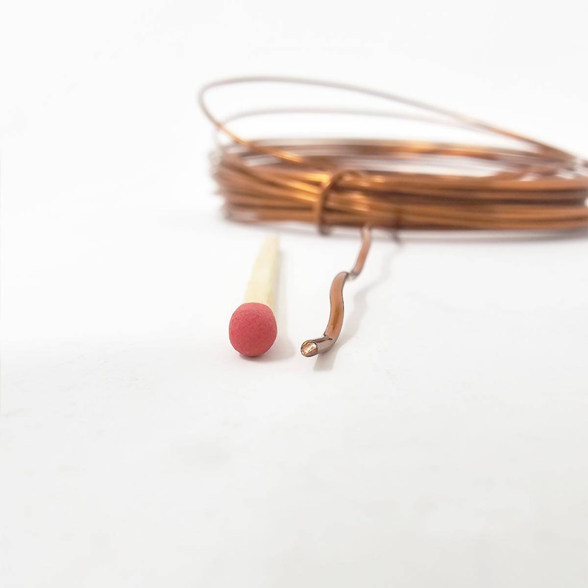 KEMO - Kupfer-Lackdraht Ø 1,0mm 6m Ring CU-Draht-4