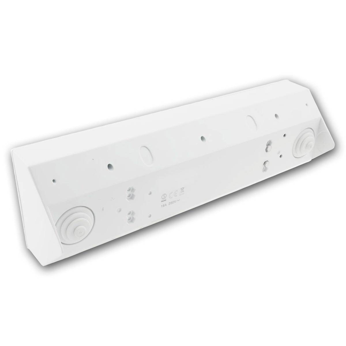 ChiliTec - 4-fach Steckdosenblock + 2x USB, weiß 250V~/ 16A-2