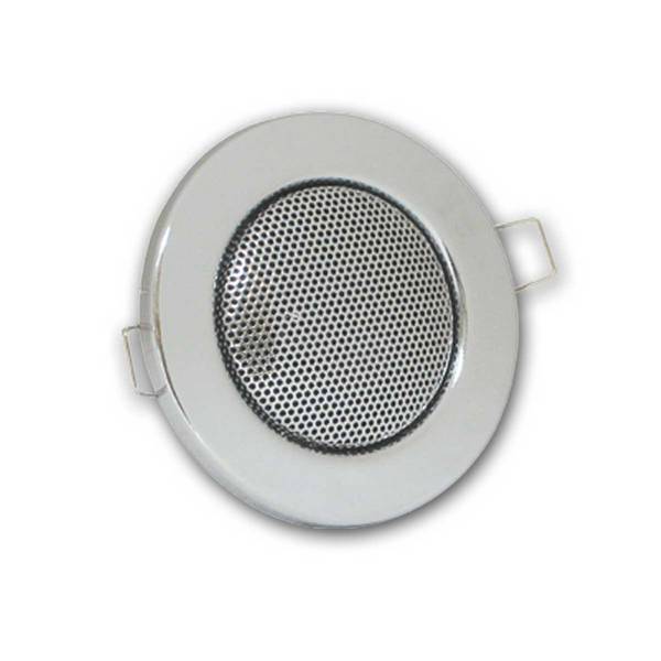Dynavox - 4x Einbaulautsprecher Chrom, Halogen-Design, Ø8cm
