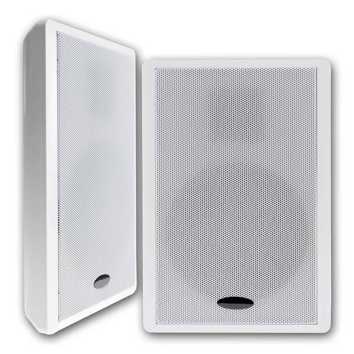 ChiliTec - Flatpanel-Lautsprecher 40W weiß 2-Wege Paar-0