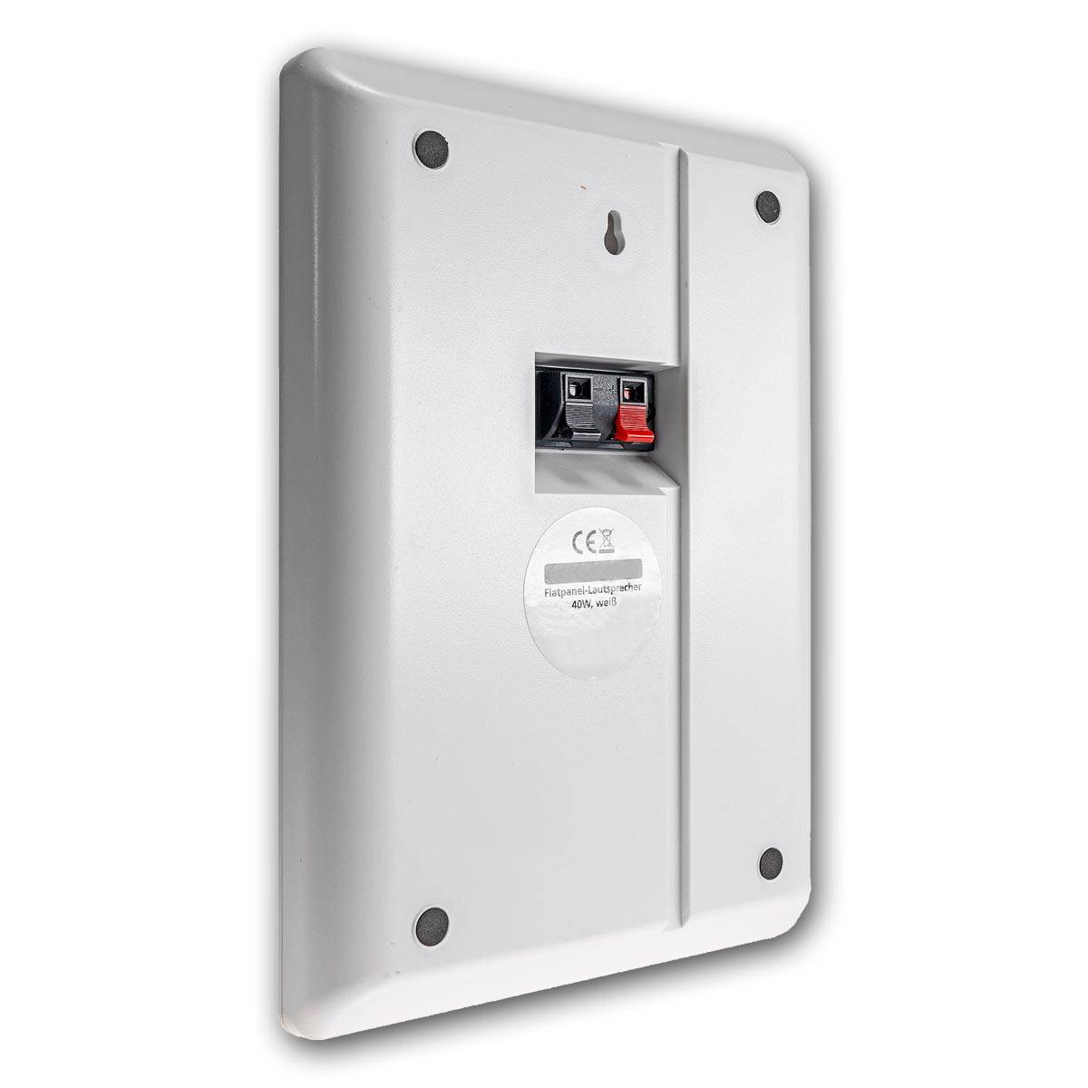 ChiliTec - Flatpanel-Lautsprecher 40W weiß 2-Wege Paar-2